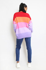 Multicolour Sequin Cardigan