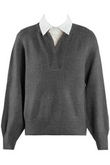 Collared Knit Jumper