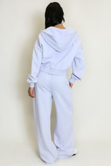 Iconic Hooded Sweatshirt And Wide Leg Jogger Set
