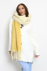 Knitted Dual Tone Scarf