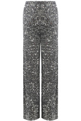 Sequin Elasticated Waist Wide Leg Trouser
