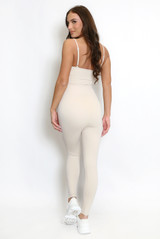 Open Back Sleeveless Unitard