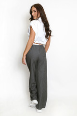 Striped Wide Leg Trouser