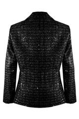 Sequin Double Breasted Tailored Blazer