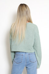 Round Neck Mohair Jumper