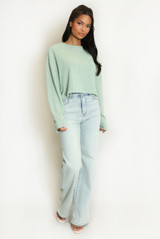 Textured Oversized Jumper