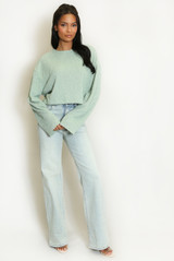 Textured Oversized Jumper