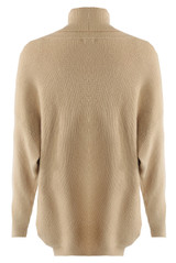 Knitted Roll Neck Long Jumper