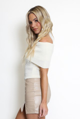 Bardot Fitted Top
