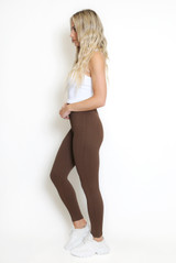 Ribbed Push Up High Waisted Leggings