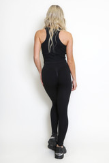 Ribbed Push Up High Waisted Leggings