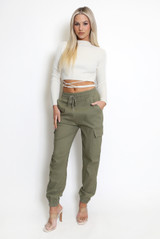 Elasticated Cuff Cargo Trouser 