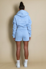 Chicago Cropped Sweatshirt And Shorts Set