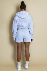 Chicago Cropped Sweatshirt And Shorts Set