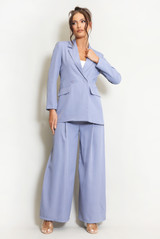 Tailored Wide Leg Trouser Suit