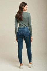 High Rise Super Stretch Denim Jeggings