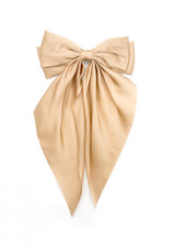 Oversized Satin Hair Bow Clip