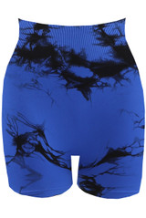 Tie Dye Print Push Up Shorts
