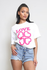 Love Slogan T-Shirt