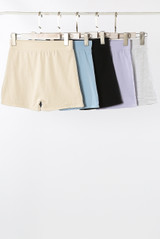 Luxe High Waisted Cotton Shorts