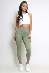 Side Pocket High Waist Leggings