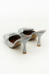 Diamante Bow Cake Stand Heels