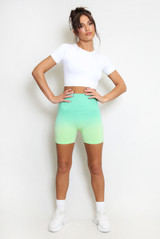 Ombre High Waisted Cycling Short