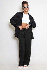 Lightweight Wide Leg Trouser