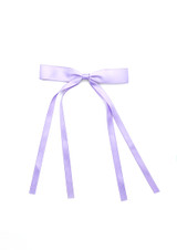 Mini Satin Hair Bow Clip