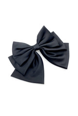 Oversized Satin Bow Hair Clip