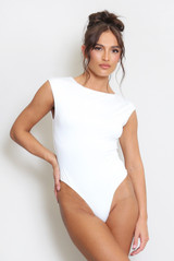 Scoop Neck Sleeveless Bodysuit