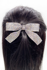 Diamante Bow Hair Clip