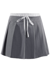 White Waistband Tailored Skort