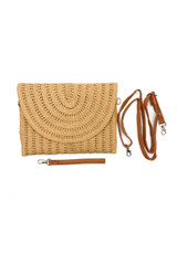 Natural Weave Clutch Bag 