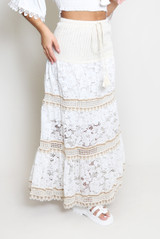  Crochet Boho Maxi Skirt 