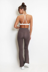 High Waisted Flare Leggings