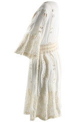 Embroidery Anglaise Crochet Day Dress