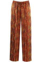 Multicolour Stripe Print Wide Leg Trouser