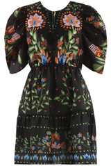 Floral Print Smock Dress