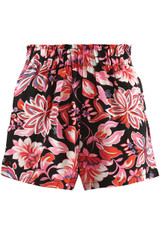 Floral Print Elasticated Waist Shorts Floral Print Elasticated Waist Shorts