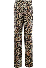 Animal Print Tailored Trouser