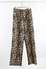 Animal Print Tailored Trouser