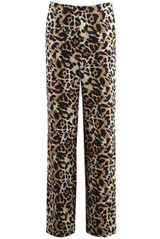 Animal Print Tailored Trouser