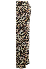 Animal Print Tailored Trouser