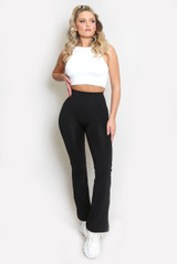 High Waisted Flare Leggings - 6 Colours