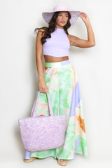 Tie Dye Print Palazzo Pants