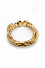 Twisted Layered Metal Bracelet