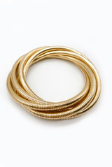 Twisted Layered Metal Bangle