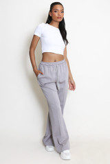 Elasticated Waist Wide Leg Jogger 