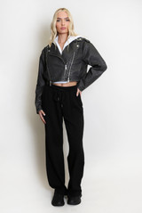 PU Biker Jacket